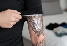 Can I wear tight clothes over a new tattoo?