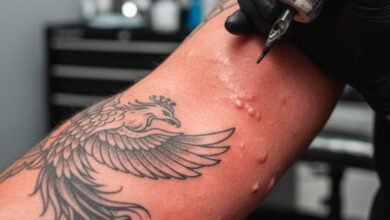 Can you tattoo over a sunburn?