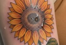 What does a sunflower tattoo mean?
