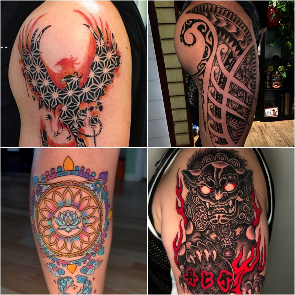 Rising Dragon Tattoo