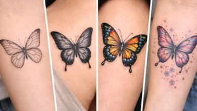 What does a butterfly tattoo mean?