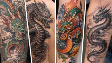 What does a dragon tattoo mean?