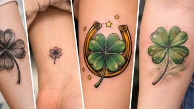 What does a four-leaf clover tattoo mean?